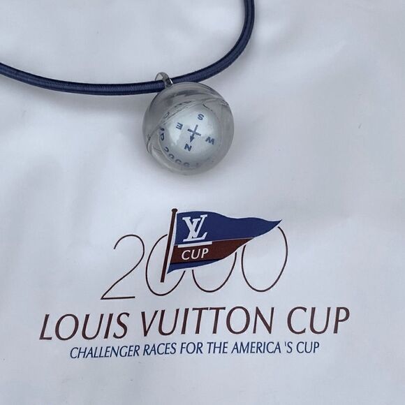 Authentic LOUIS VUITTON 2000 America's Cup Compass Bracelet & Bag Collector EUC! - Picture 4 of 9